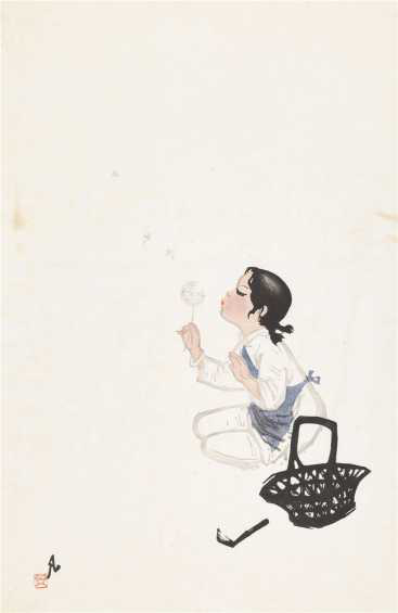 吴凡作品《蒲公英》